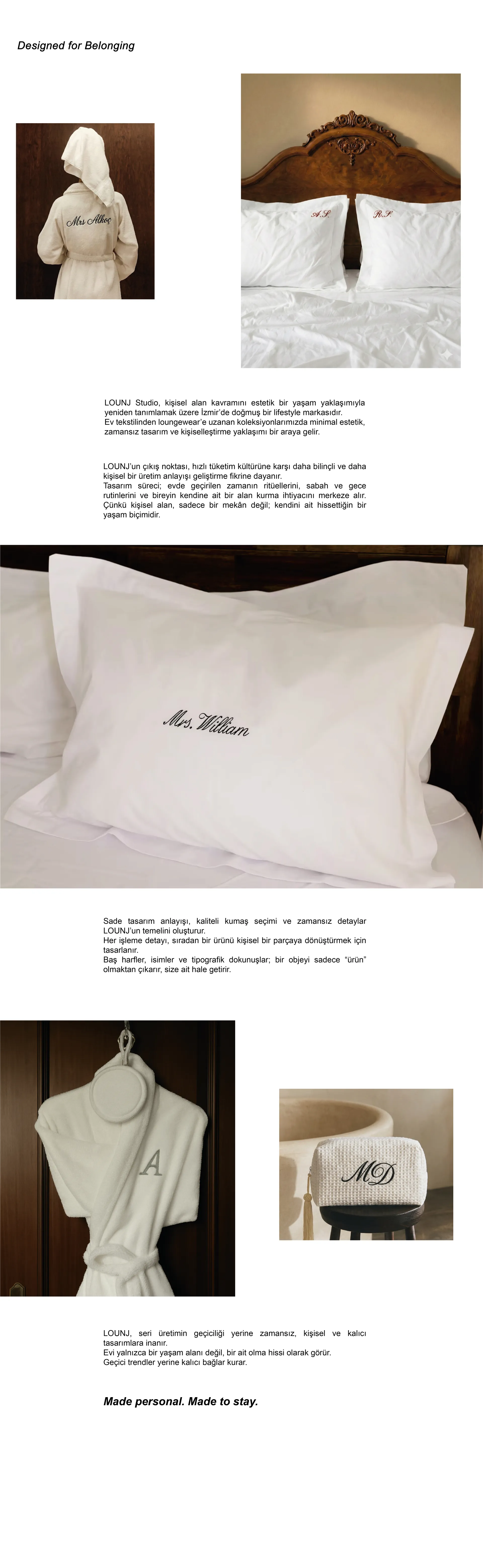 Hakkımızda - LOUNJ Studio